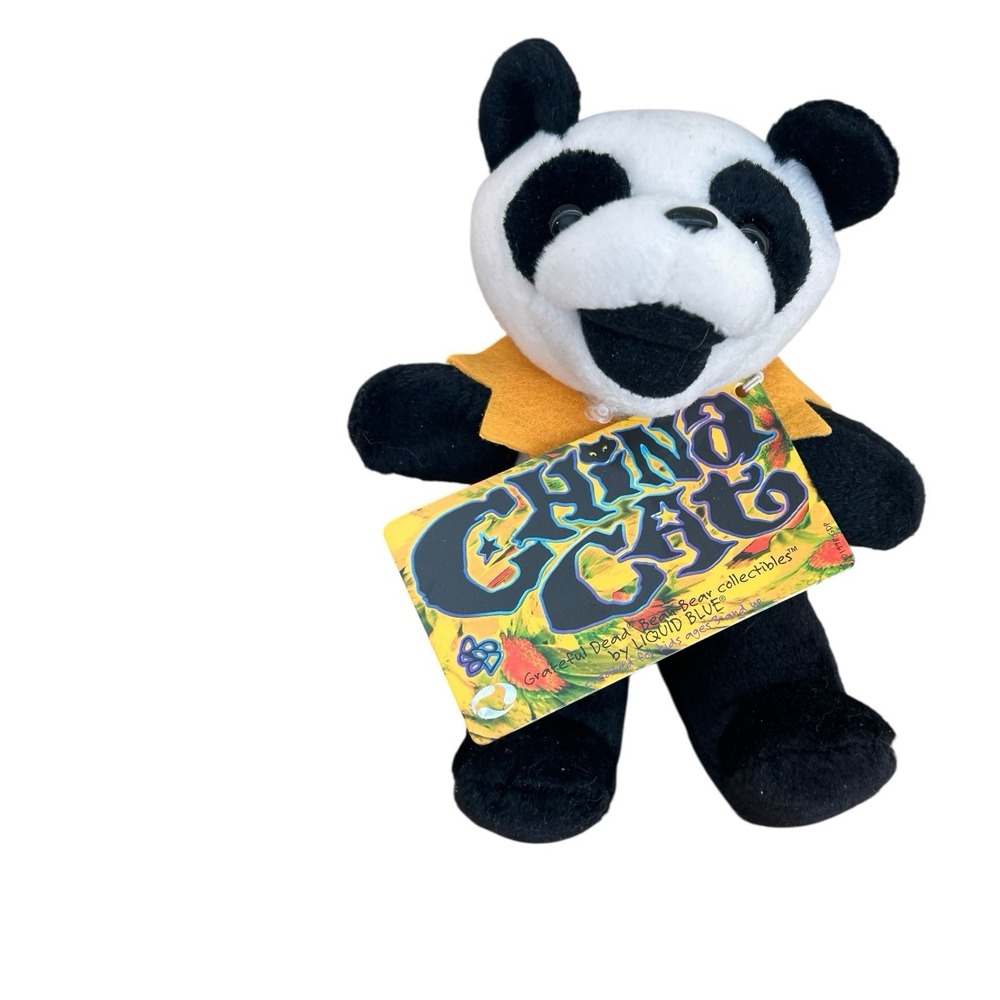 Grateful Dead plush bear China Cat 1998 3-2-92 The Omni‎